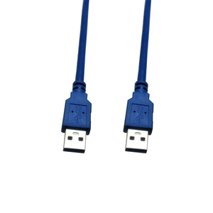 Lung Kay <b>Usb</b> 3.0 Am <b>To</b> Am Data <b>Cable</b> Blue 3a Fast Charging Copper Wire - Product Image 5