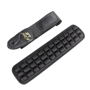 Correa de guitarra con amortiguación de aire JFT, almohadilla para el hombro, diseño 3D transpirable y antipresión para guitarras acústicas y eléctricas - Product Image 2