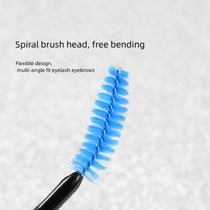 Pennelli <span class=keywords><strong>per</strong></span> Mascara 2 in 1 a Doppia Punta in Nylon, Strumento <span class=keywords><strong>per</strong></span> Trucco e Cura, Pettine <span class=keywords><strong>per</strong></span> <span class=keywords><strong>Sopracciglia</strong></span> e <span class=keywords><strong>Pennello</strong></span> <span class=keywords><strong>per</strong></span> Separare Ciglia e <span class=keywords><strong>Sopracciglia</strong></span> - Product Image 2