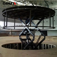 Plateforme élévatrice de déchargement 3, 5, 8, 10 tonnes, table élévatrice à ciseaux hydraulique fixe pour la manutention des matériaux