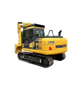 Used Komatsu PC130 PC200 Hitachi ZX120 ZX130 Hydraulic crawler excavator 13tons second-hand Komatsu excavadora