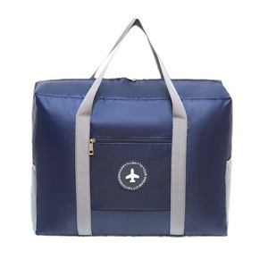 Round Mark Airplane Bag Large Capacity Foldable Travel Bag Unisex Trip Use - Product Image 5