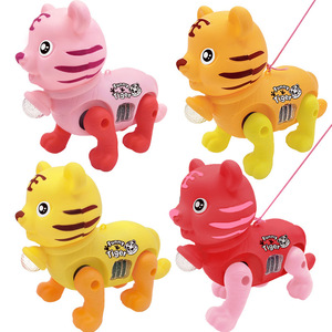 Deng Mei Electric Cartoon Tiger With Leash <b>Light</b> Up Kids Toy For Children 4-6 Years Old Plastic Animal Shape Push <b>Pull</b> Toy - Product Image 5