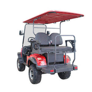 Voiturette de golf électrique silencieuse et écologique BETETEK 4 places pour manoir de luxe et parcours de golf, idéale pour les routes privées - Product Image 3