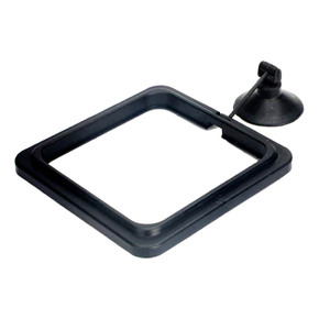 Anneau d'alimentation pour poissons, accessoire d'aquarium, mangeoire carrée ou ronde avec ventouse, pour aliments et accessoires - Product Image 1
