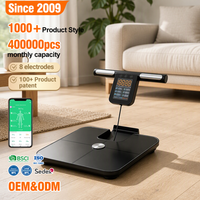 Pèse-personne intelligent Bluetooth portable de haute précision 180 kg à 8 électrodes pour salon – Excellent rapport qualité-prix