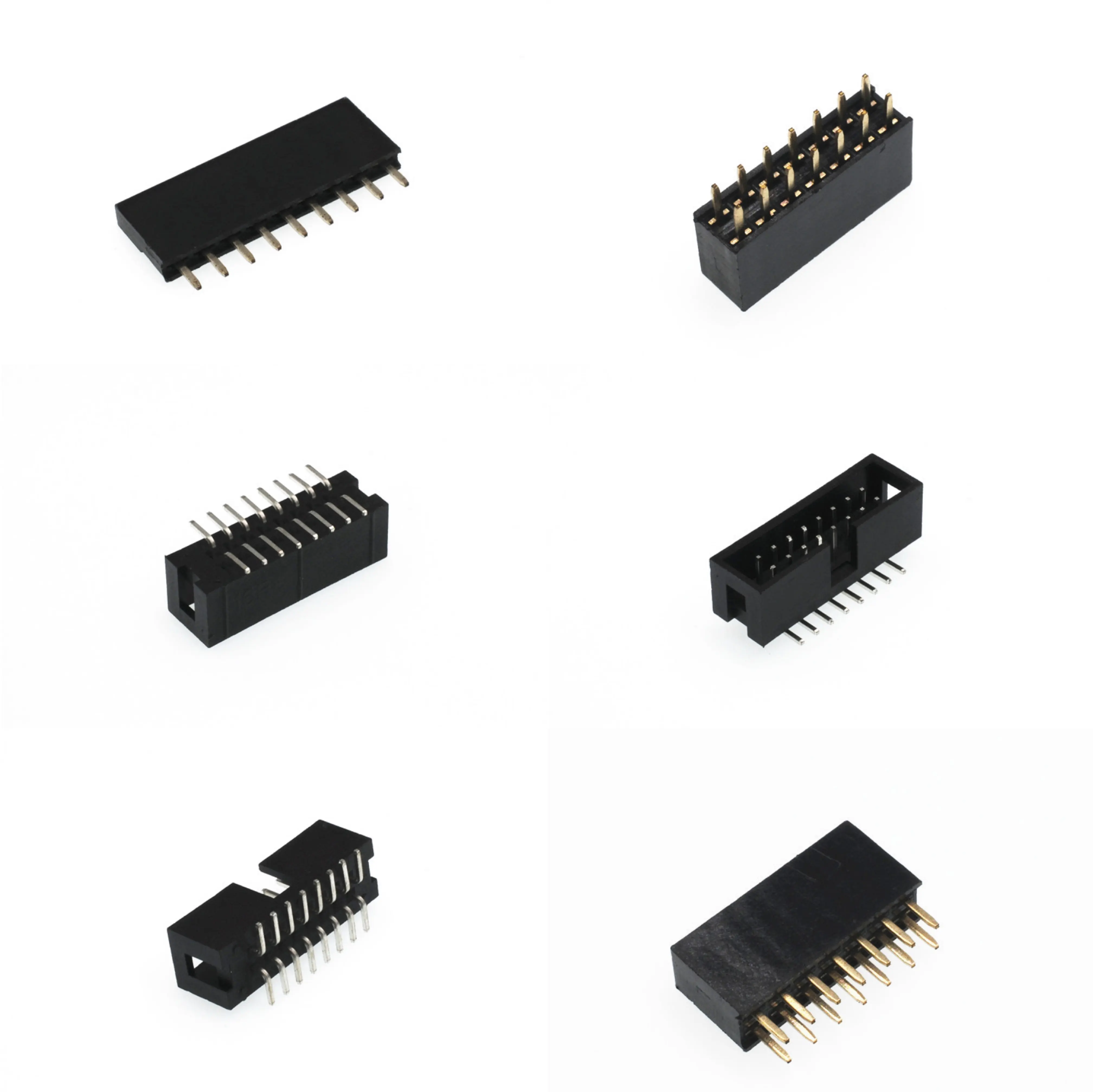 2.54 1.5 1.27 2.0 2.54mm 2-10pin Single Dual Row SMT Type Female Pin Header PCB Connector Pin Header Female Header