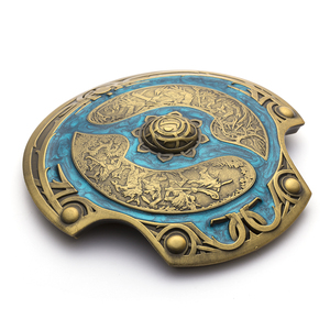 Personalizada de alta calidad de aleación de metal juego juegos fundido placa de oro acabado antiguo 3D etiqueta - Product Image 4