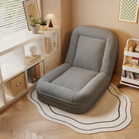 Sofá Cama Plegable Tipo Tatami, Se Puede Usar Tanto para Dormir Acostado como como Silla Individual para Dormitorios Pequeños