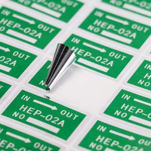 Etichette di imballaggio del prodotto industriale impermeabile autoadesiva opaca antigraffio con Logo personalizzato con marcatura adatta - Product Image 2