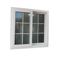 Nuevo producto Ventanas correderas de PVC OEM/ODM Ventana corrediza de oficina