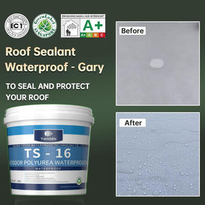 วัสดุกันน้ำโพลียูเรียแข็งแรงสูงเป็นมิตรกับสิ่งแวดล้อมสีดำสำหรับใช้ในทะเลและกลางแจ้งสำหรับกระเบื้องและผนังไฟเบอร์กลาสไม้ - Product Image 2