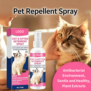 Spray Répulsif pour Chats, Dissuasion pour l'Entraînement Canin, Correction du Comportement <span class=keywords><strong>de</strong></span> Mastication, Protection des Meubles Contre les Griffures des Animaux - Product Image 5