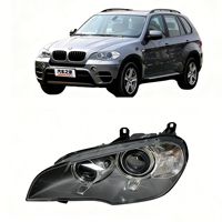 Nouveaux phares au xénon D1S pour système d'éclairage automobile X5 2011-2014 E70, feux de jour à LED, version américaine, fonction AFS, 5000K, 12V
