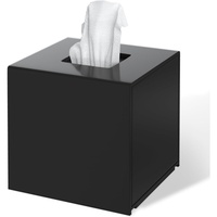 Boîte à mouchoirs en acrylique carrée mate, cube solide, moderne, décorative, distributeur de papier facial pour salle de bain, chambre à coucher, cuisine