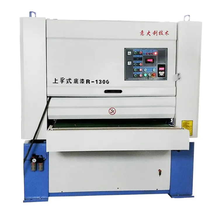 Upper floating primer sander/UV primer sanding machine the machining of wood in the furniture and door/window industries