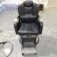 Chaise de Barbier Professionnelle Vintage Hydraulique Robuste pour Hommes – Vente Directe Usine de Mobilier de Salon