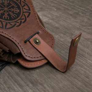 Pochette médiévale de style viking avec ceinture suspendue, porte-monnaie, sac banane rétro pour jeux de rôle - Product Image 4