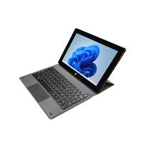 Ordinateur portable OEM 10.1 pouces 64 Go/128 Go Intel Celeron N4020 2 en 1 tablette fenêtre avec clavier d'accueil pour la maison école affaires