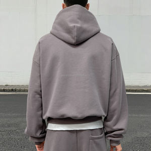 Sweat à capuche unisexe épais printemps personnalisé 500 Gsm pull surdimensionné à capuche Tech polaire fabricants de sweats à capuche vierges - Product Image 2