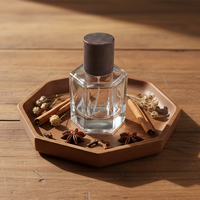 Capuchon de parfum luxueux en métal lourd Zamak, alliage de zinc, forme cylindrique unique, doré, argenté, marron, bronze, 15 mm, facile à poser