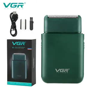 VGR V390专业男士剃须刀电动剃毛器防水电动剃须刀无绳除毛器