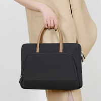 Tas Laptop Wanita Custom Kantor Laptop OEM Tas Kerja untuk Bisnis dengan logo Tas Tote Wanita Muat Laptop 15 Inch CA01