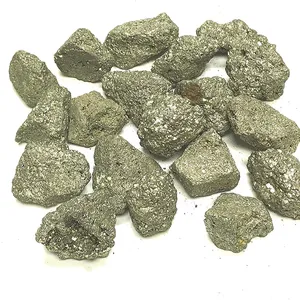tolos pirita Suppliers-Espírito de pirrito de pedra natural, ouro natural, pedra cruzada, para decoração de casa, cura, reiki