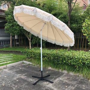 <span class=keywords><strong>Parasol</strong></span> <span class=keywords><strong>de</strong></span> Resort Commercial Haut <span class=keywords><strong>de</strong></span> Gamme en Polyester Imperméable, Grande Taille, Style Vintage Oxford avec Franges Élégantes – Vente en Gros <span class=keywords><strong>Fabricant</strong></span> - Product Image 1