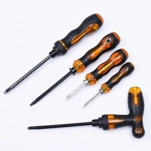 Destornillador Manual de Acero al Cromo Vanadio, Destornillador de Trinquete Telescópico Tipo T de Múltiples Tamaños, 3 Pulgadas, 5 Pulgadas, 6 Pulgadas - Product Image 2