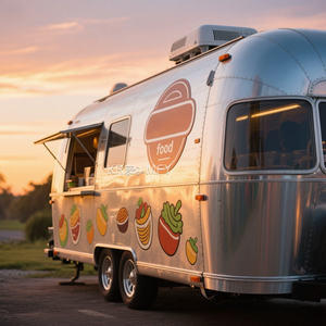 Camión de Comida 2025, Camión de Pizza, Camión de Helados, Remolques de Comida Totalmente Equipados, Estándar Europeo, Cafetería Móvil - Product Image 5