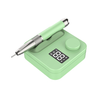 Kit de manucure professionnel rechargeable à fonctionnement ultra-silencieux et haute efficacité, perceuse à ongles sans balais 40000 tr/min