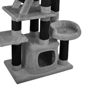 Arranhador para Gatos Haobay com Bola, Poste de Arranhar para Gatos de Interior, Produtos de Luxo para Animais de Estimação, Árvore de Sisal - Product Image 4