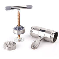 Presse à spaghetti en acier inoxydable pour cuisine Machine manuelle pour pâtes Machine à nouilles
