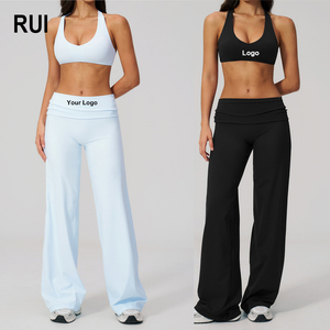 RUIQUWIN - Conjunto Deportivo de Yoga para Mujer, Transpirable, de Secado Rápido, Sostenible, para Correr y Hacer Ejercicio - Product Image 1