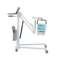 Machine à rayons X mobile portative d'équipement de rayon X vétérinaire de F056DR-A Digital DR pour le zoo d'hôpital d'Anymal