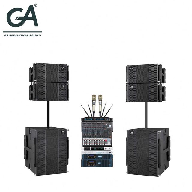 Hot Sale Line Array Speaker Driver Used Dj Speakers Monitor Professional Audio+Video Outdoor Activities