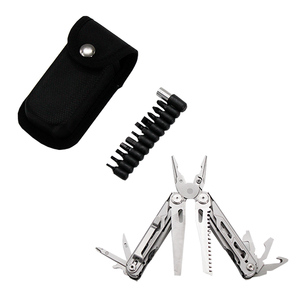 Hot Sale 16 in 1 Stainless Steel Pocket Multi-functional Multi-tools with Bits Tool Kit for Camping Hiking - Product Image 2