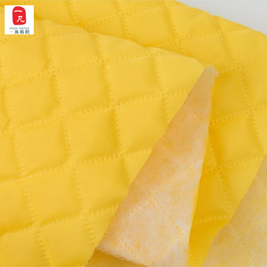 Doublure en coton matelassé en Polyester, <span class=keywords><strong>tissu</strong></span> de doublure en coton tissé en polyester par pression ultrasonique - Product Image 3
