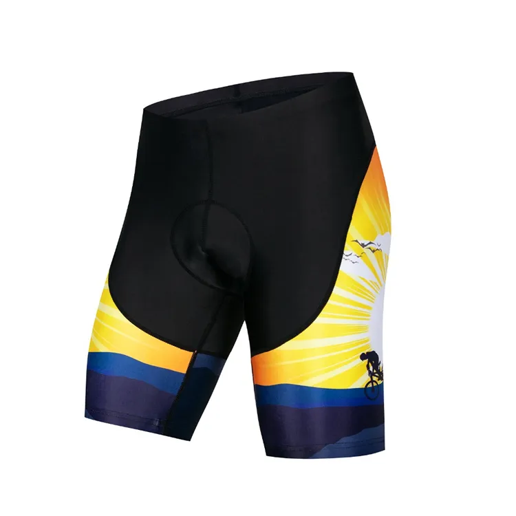 Sublimation Cycling shorts cycling sports compression tights bicycle shorts gel underwear men and women MTB Shorts Riding Bike