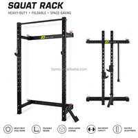 Zoshine – Rack de Squat Pliant Multifonctionnel en Métal pour la Musculation à Domicile, Équipement de Sécurité Durable pour la Musculation