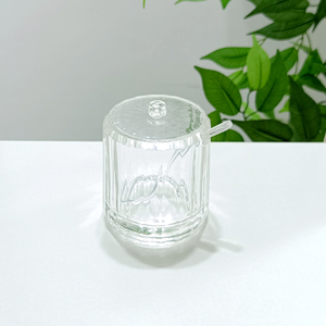 Recipiente para Salsas de Mesa de Restaurante, Tarro de Acrílico Ondulado de 200ml para Azúcar, Sal y Chile - Product Image 3