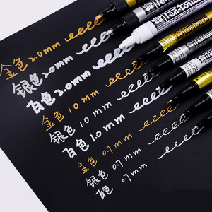 <span class=keywords><strong>ปากกา</strong></span>ซากุระ-<span class=keywords><strong>ปากกา</strong></span>สี calligrapher-<span class=keywords><strong>ปากกา</strong></span>มาร์กเกอร์สีซากุระสำหรับโลหะไม้พลาสติกและอื่นๆ-คละสีเมทัลลิก - Product Image 3