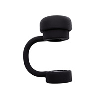 Capuchon de paille en silicone de qualité alimentaire pour gobelet de 10 mm, anti-poussière, réutilisable, accessoires pour tasses de 40 oz