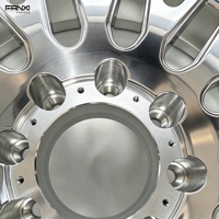 Jantes forgées FANXI entièrement polies 26x16 8x6.5 pour Chevrolet RAM 2500, lèvre agressive, 20 et 22 pouces, 8 trous 8x170 pour Ford Super Duty F250