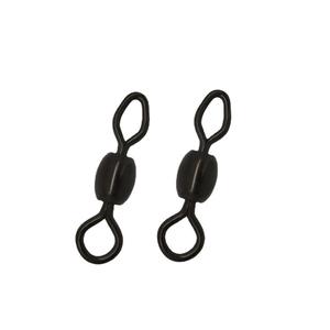 Connecteurs de pêche à lancer de haute qualité en acier inoxydable et cuivre, 100 pièces/sac, avec un seul pivot rotatif et un œil diamanté, pour la pêche à la <span class=keywords><strong>carpe</strong></span> - Product Image 1