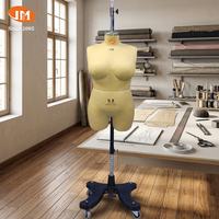 Mannequin de présentation de lingerie pour femme grande taille JUN MEI en fibre de verre, sans tête, taille personnalisée 48 E, pour essayage de maillots de bain, buste adulte