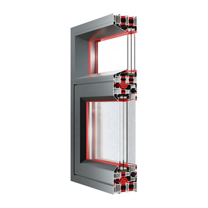 Ventana Moderna de Doble y Triple Vidrio con Rotura de Puente Térmico, Aislamiento Acústico y Contra Impactos de Huracanes, Certificación Energy Star, para Baños, Villas y Hoteles - Product Image 5