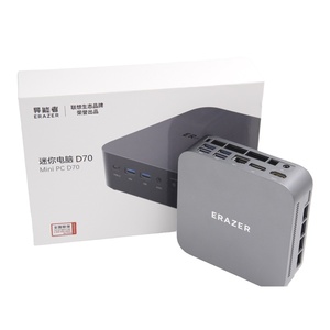 Para ERAZER D70 Mini PC Gaming, CPU Core i9-13900HK, 32G DDR4, SSD de 1T, 0.7L Gris, para aprendizaje, 16GB US PC D70 i9-13900HK CPU 32G 1T D7 - Product Image 1