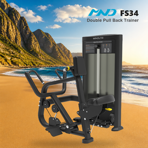 Macchina per Allenamento Muscolare Moderna Double Pull Back Trainer MND FS34 per Palestre Commerciali e Centri Fitness di Livello Professionale - Product Image 1